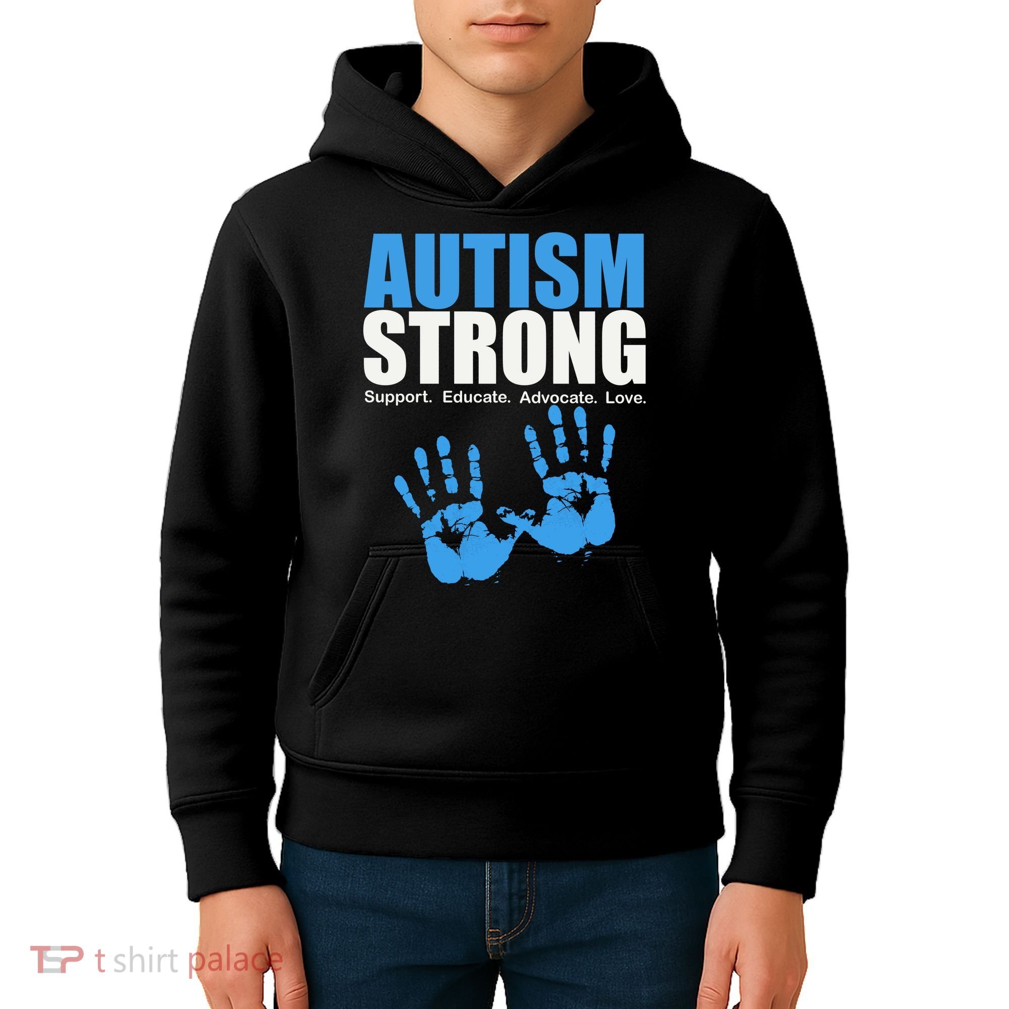 Autism Strong Kids Hoodie