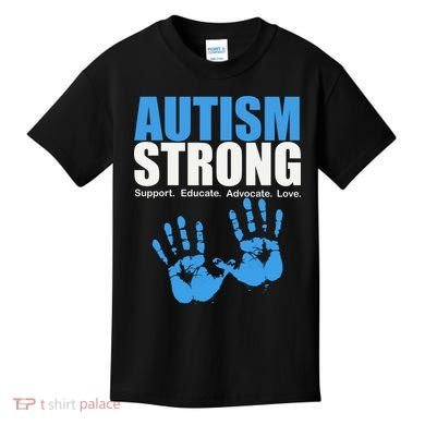 Autism Strong Kids T-Shirt