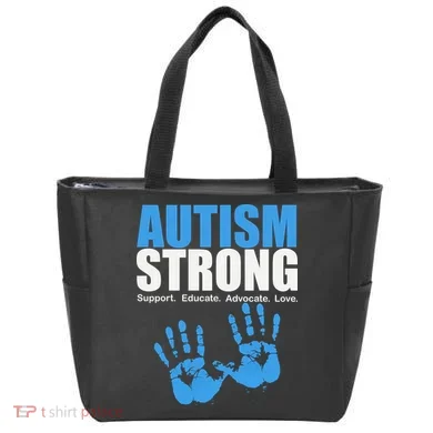 Autism Strong Tote Bag