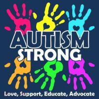 Autism Strong Love Support Educate Advocate Kids T-Shirt thumb 4