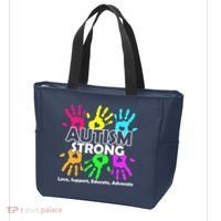 Autism Strong Love Support Educate Advocate Bag thumb 3