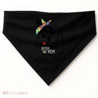 Autism Strong Mom USA-Made Doggie Bandana thumb 0