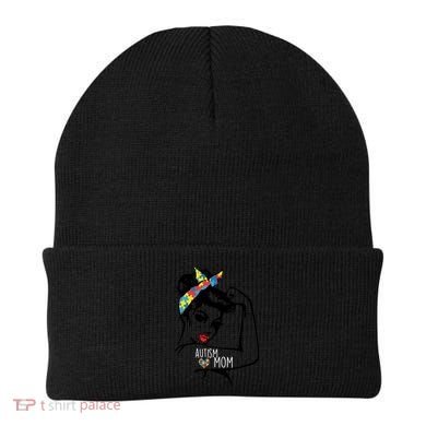 Autism Strong Mom Beanie
