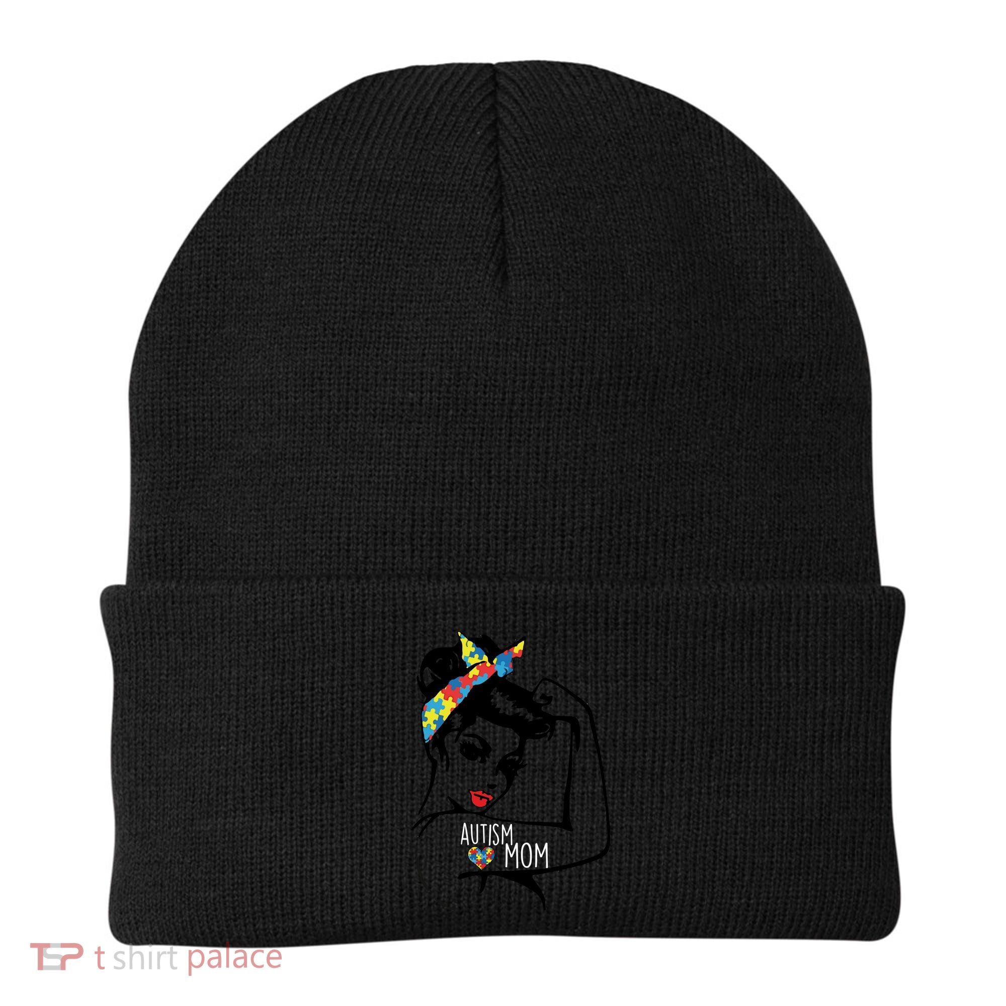 Autism Strong Mom Beanie