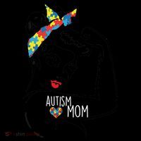 Autism Strong Mom Women's Hoodie thumb 2