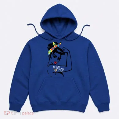Autism Strong Mom Hoodie
