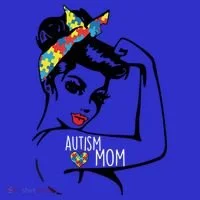 Autism Strong Mom Long Sleeve Shirt thumb 2
