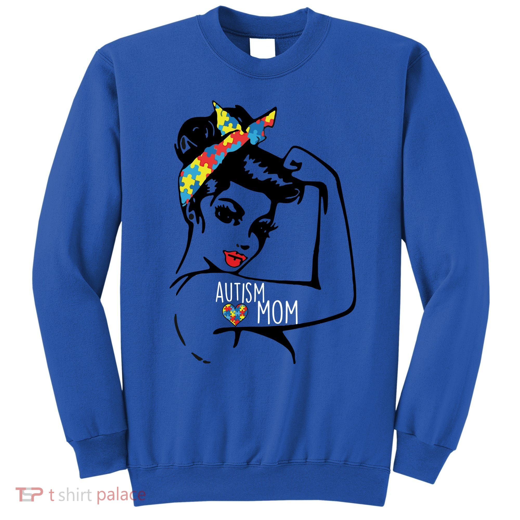Autism Strong Mom Sweatshirt