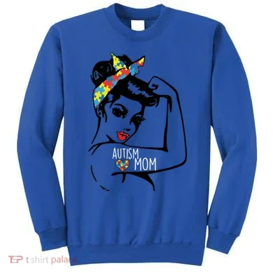 Autism Strong Mom Sweatshirt
