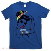 Autism Strong Mom T-Shirt thumb 0