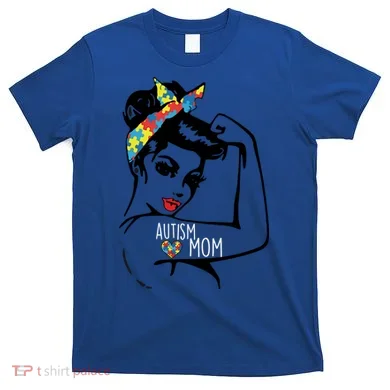 Autism Strong Mom T-Shirt