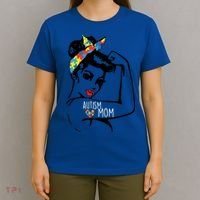Autism Strong Mom T-Shirt thumb 4