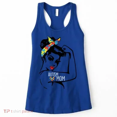 Autism Strong Mom Women's Tank Top