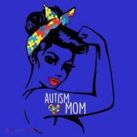 Autism Strong Mom Tank Top thumb 6
