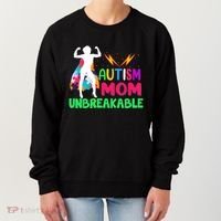 Autism Super Mom Unbreakable Women's Sweatshirt thumb 0