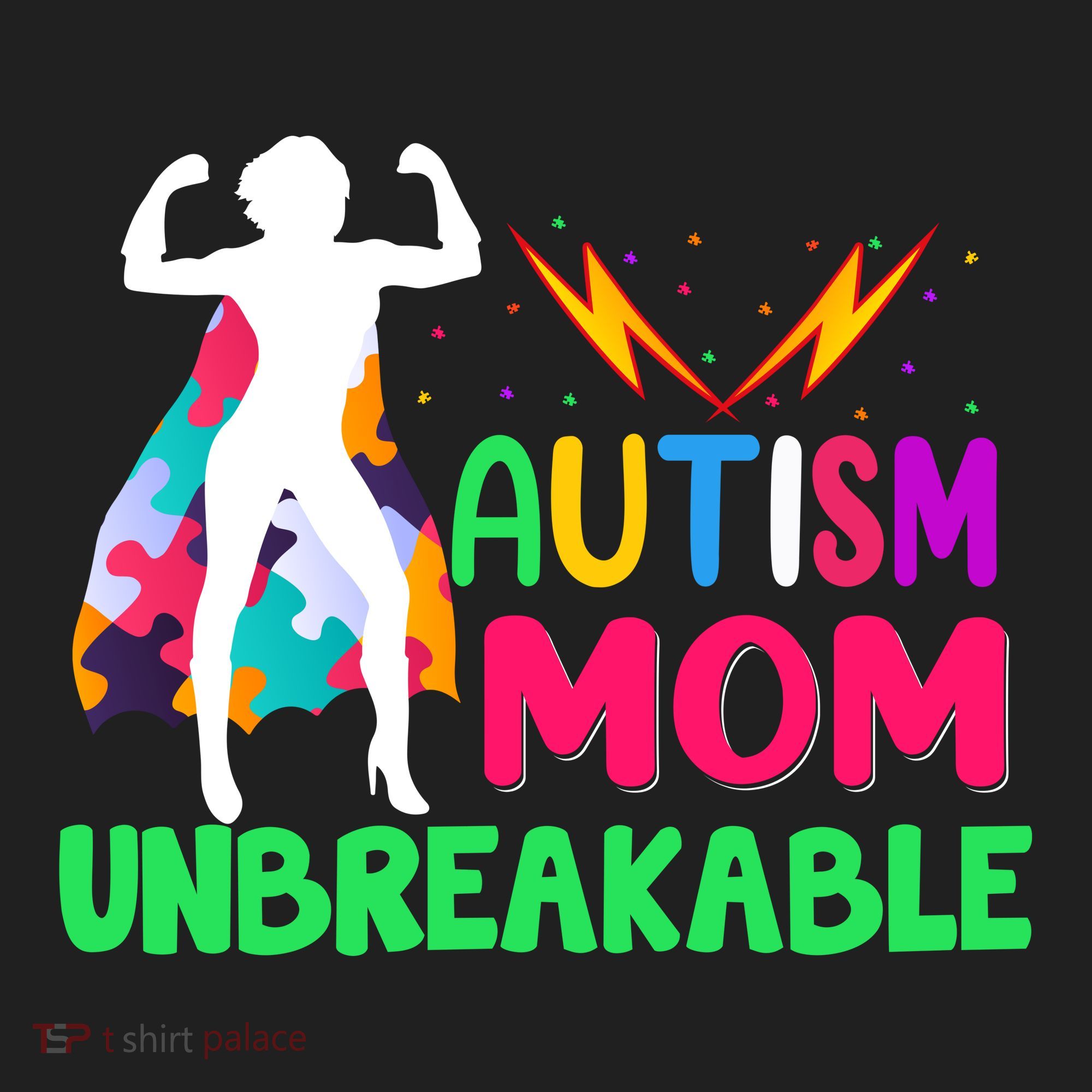 Autism Super Mom Unbreakable Women's Sweatshirt