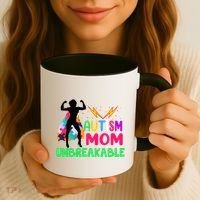 Autism Super Mom Unbreakable Coffee Mug thumb 3