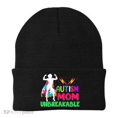 Autism Super Mom Unbreakable Beanie
