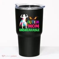 Autism Super Mom Unbreakable Tumbler thumb 0