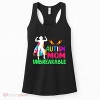 Autism Super Mom Unbreakable Women's Tank Top thumb 0