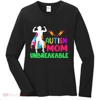 Autism Super Mom Unbreakable Women's Long Sleeve Shirt thumb 0