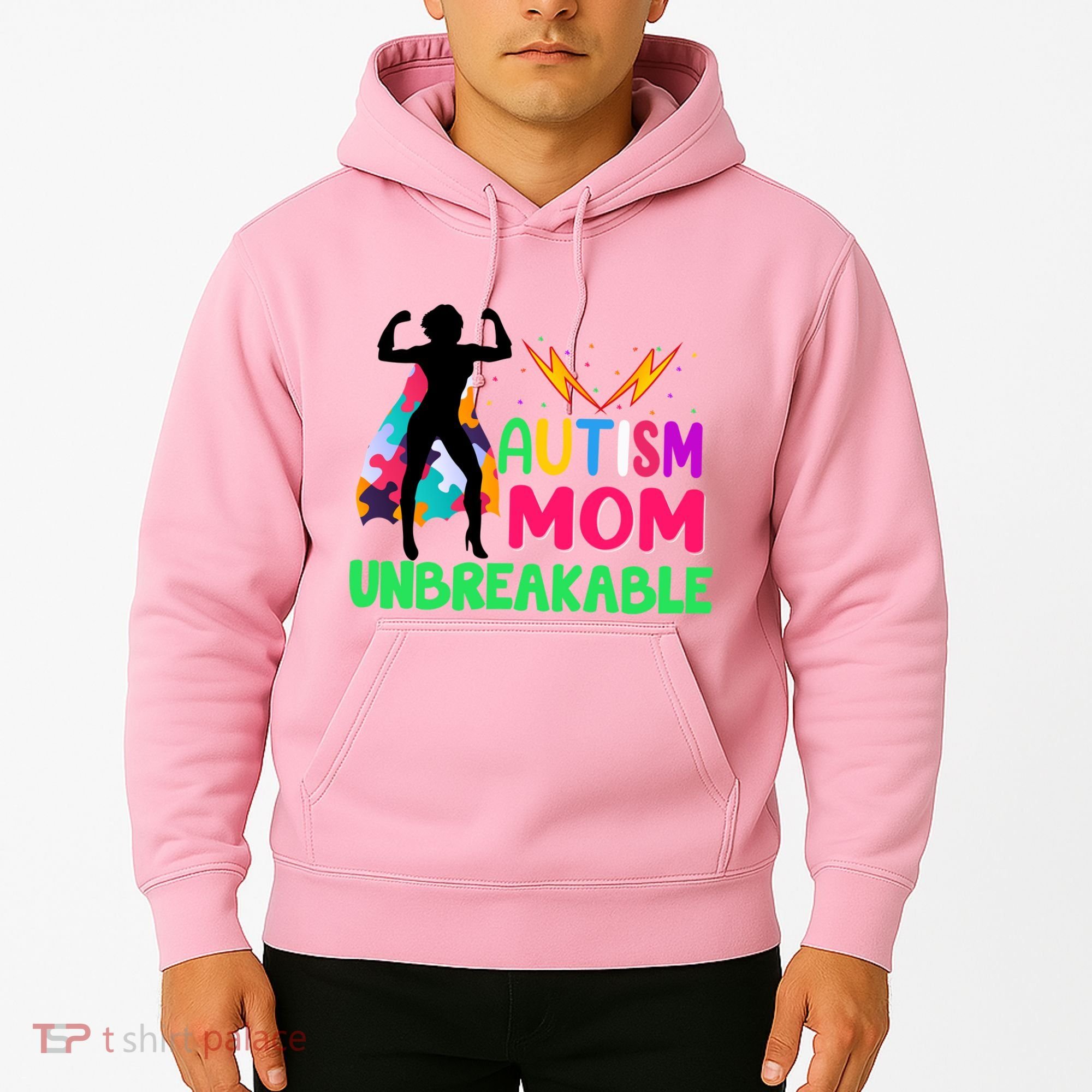 Autism Super Mom Unbreakable Hoodie