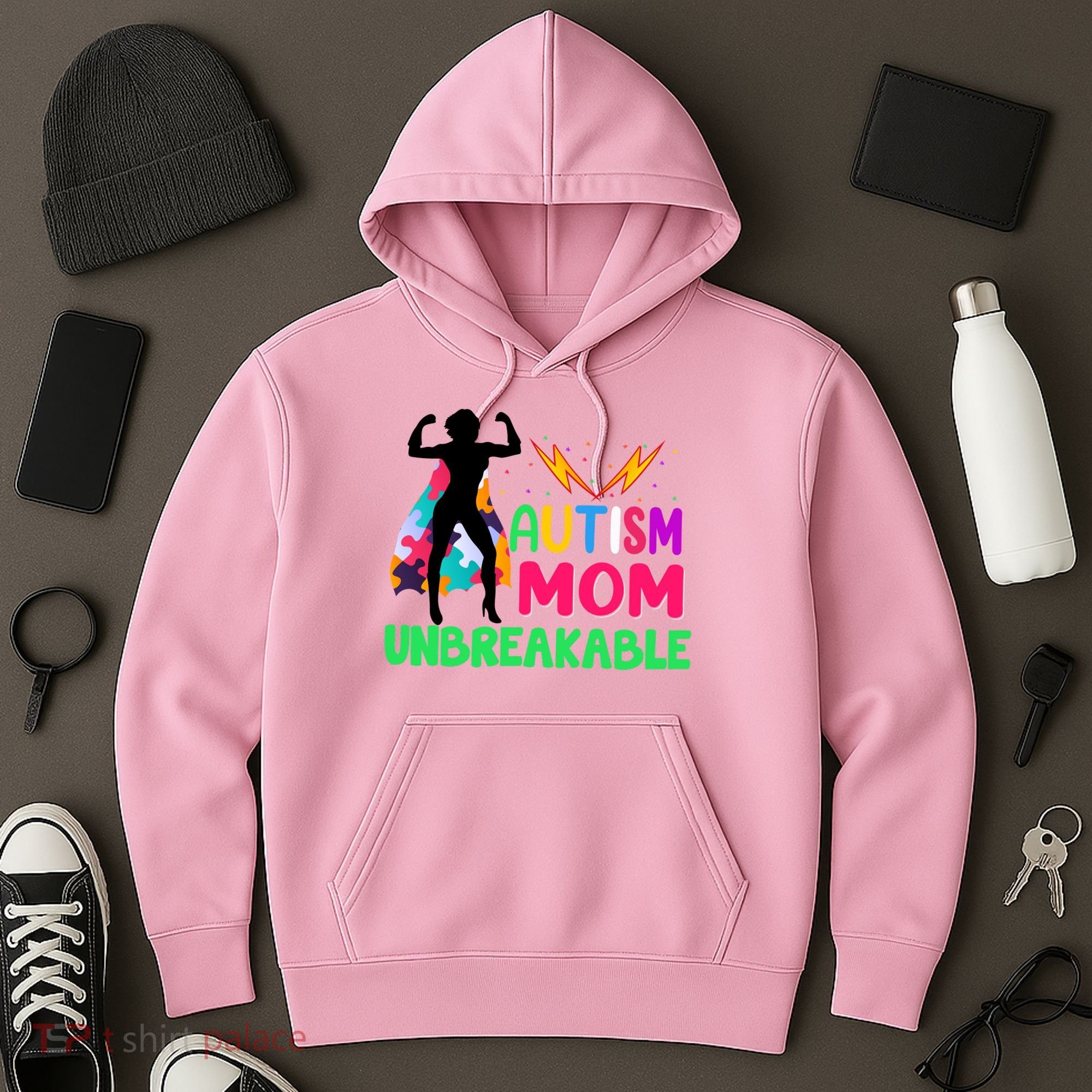 Autism Super Mom Unbreakable Hoodie