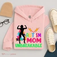 Autism Super Mom Unbreakable Hoodie thumb 4