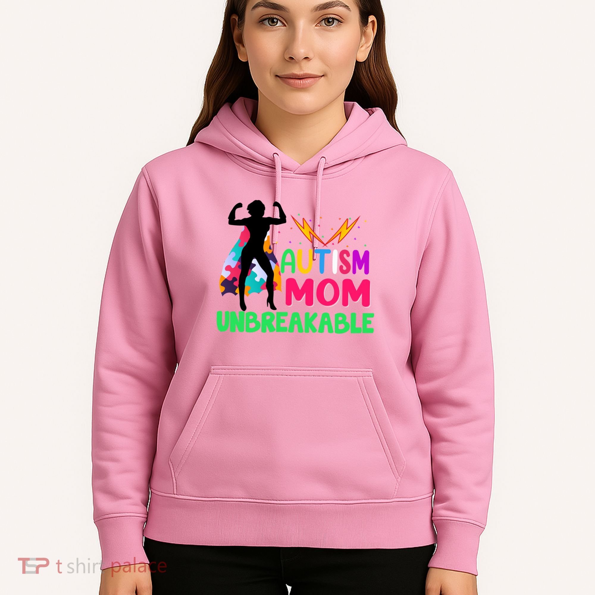 Autism Super Mom Unbreakable Hoodie