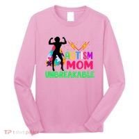 Autism Super Mom Unbreakable Long Sleeve Shirt thumb 0