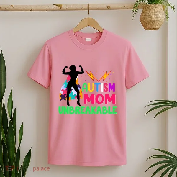 Autism Super Mom Unbreakable T-Shirt