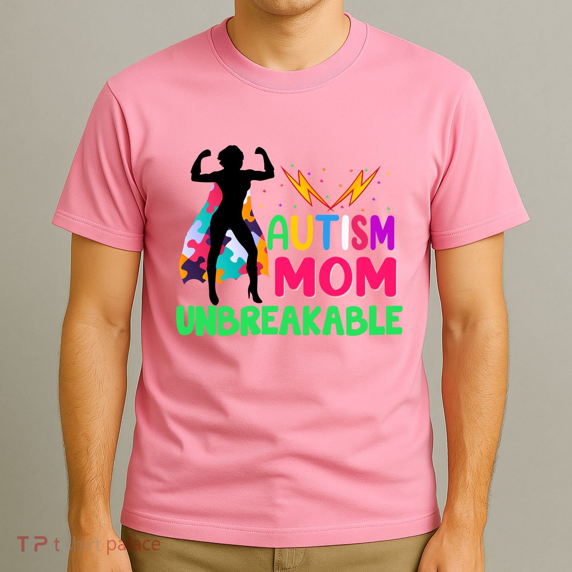 Autism Super Mom Unbreakable T-Shirt