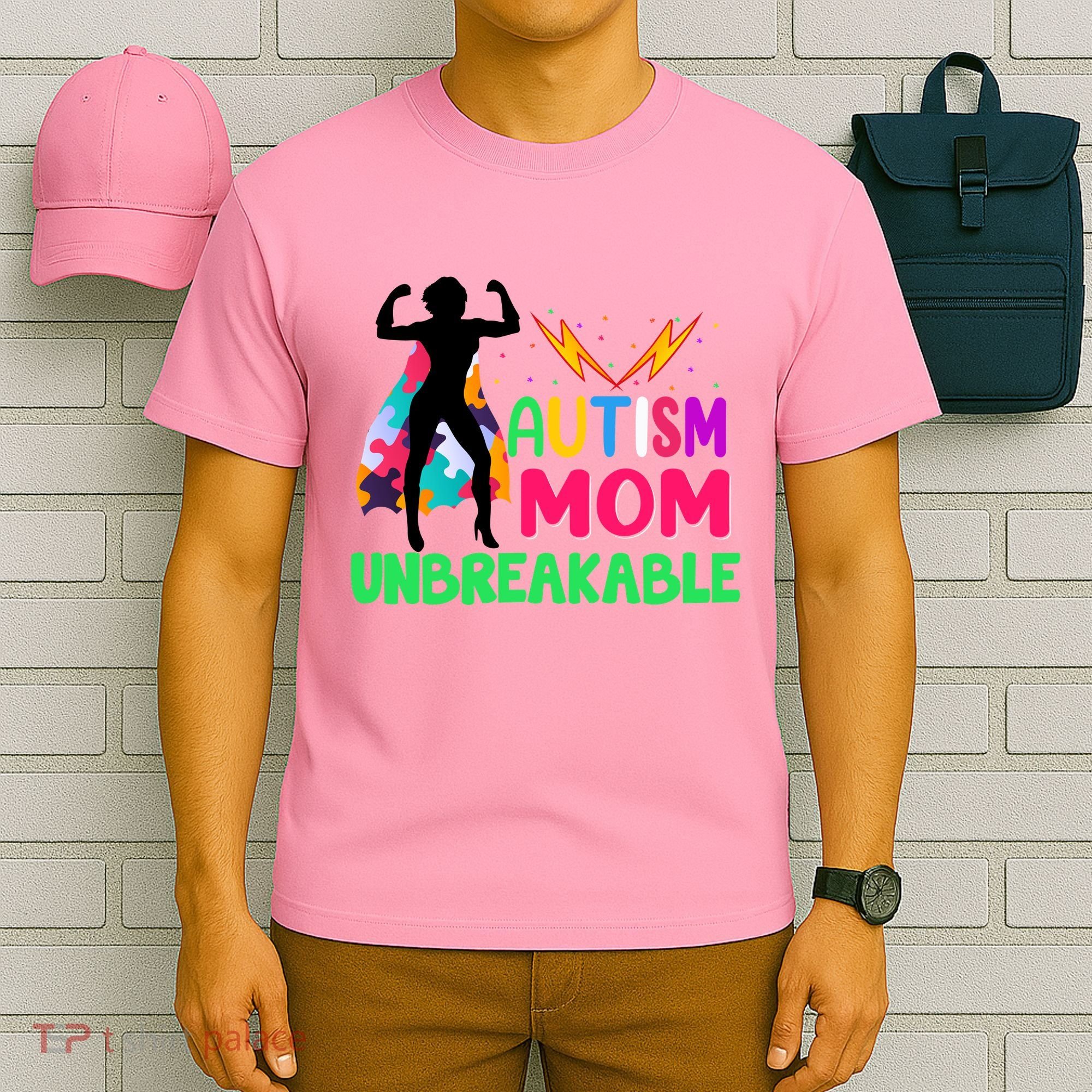 Autism Super Mom Unbreakable T-Shirt