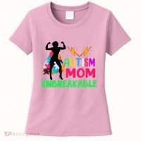 Autism Super Mom Unbreakable Women's T-Shirt thumb 0