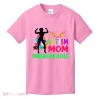 Autism Super Mom Unbreakable Kids T-Shirt thumb 0
