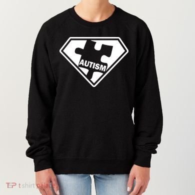 Autism Super Power Logo Women's Sweatshirt