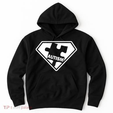 Autism Super Power Logo Hoodie