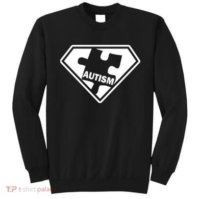 Autism Super Power Logo Sweatshirt