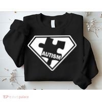 Autism Super Power Logo Sweatshirt thumb 2
