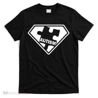 Autism Super Power Logo T-Shirt