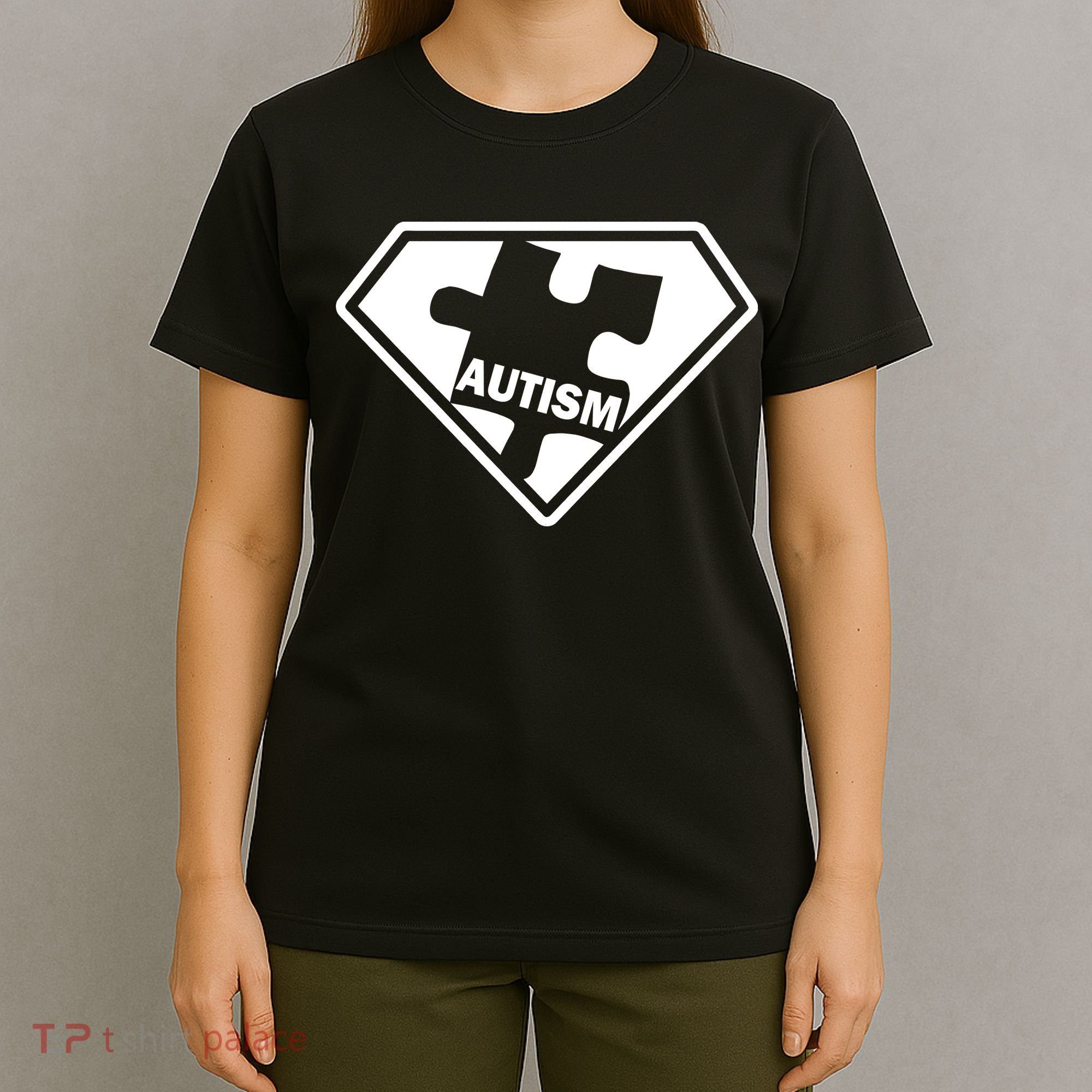 Autism Super Power Logo T-Shirt