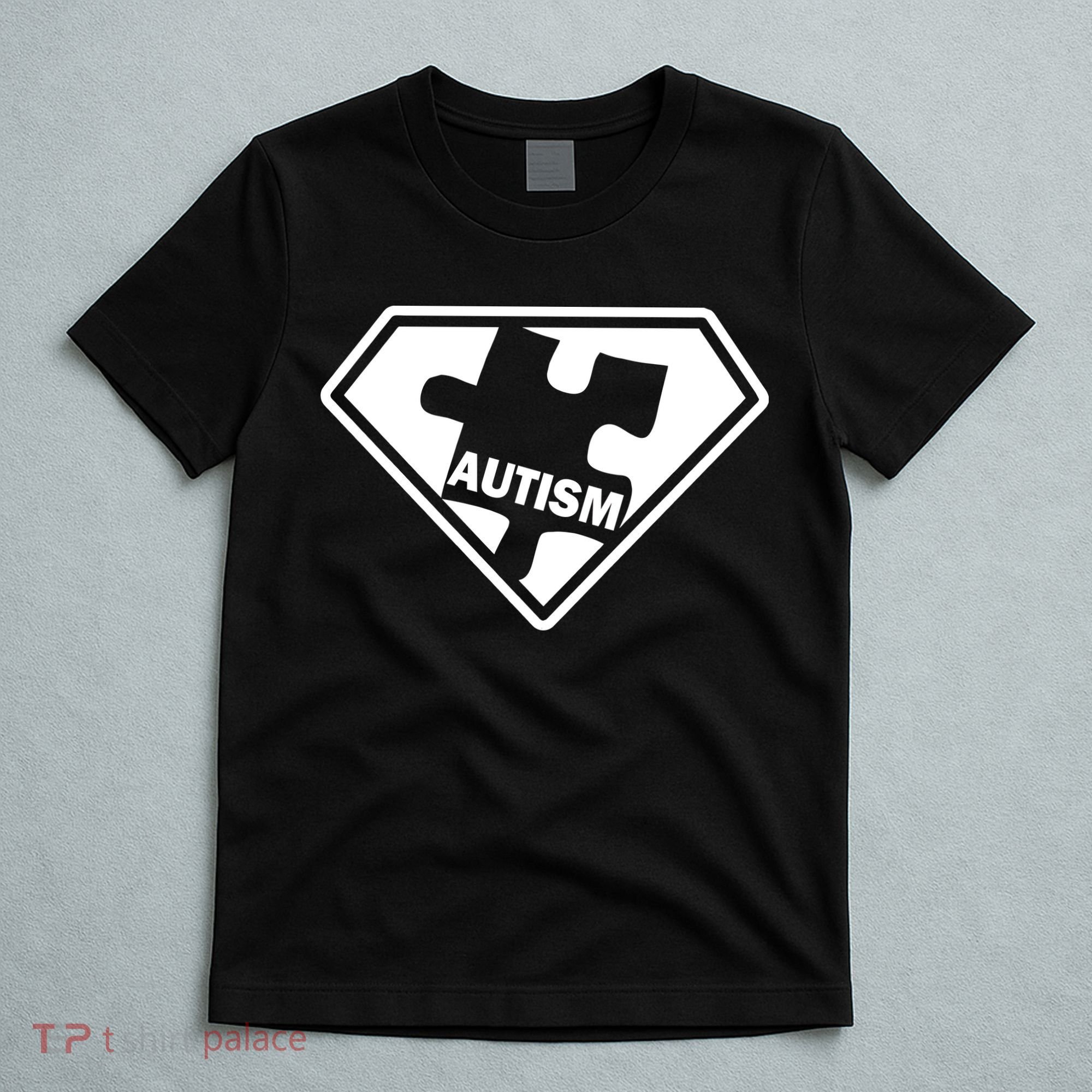Autism Super Power Logo T-Shirt