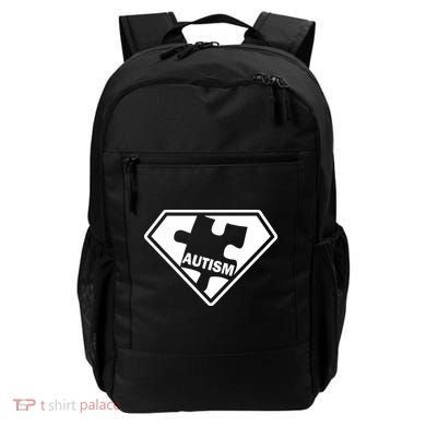 Autism Super Power Logo Backpack