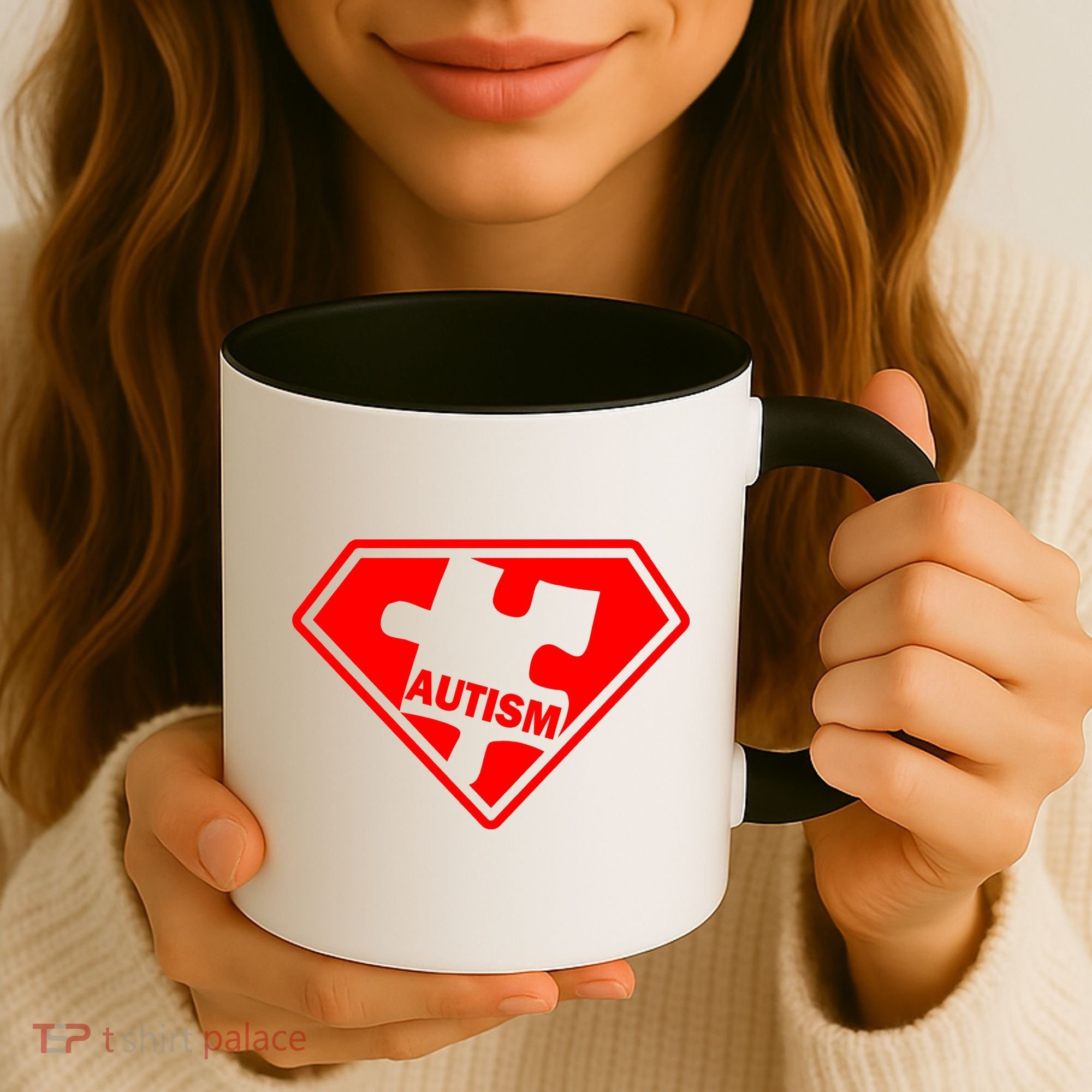Autism Super Power Logo Coffee Mug