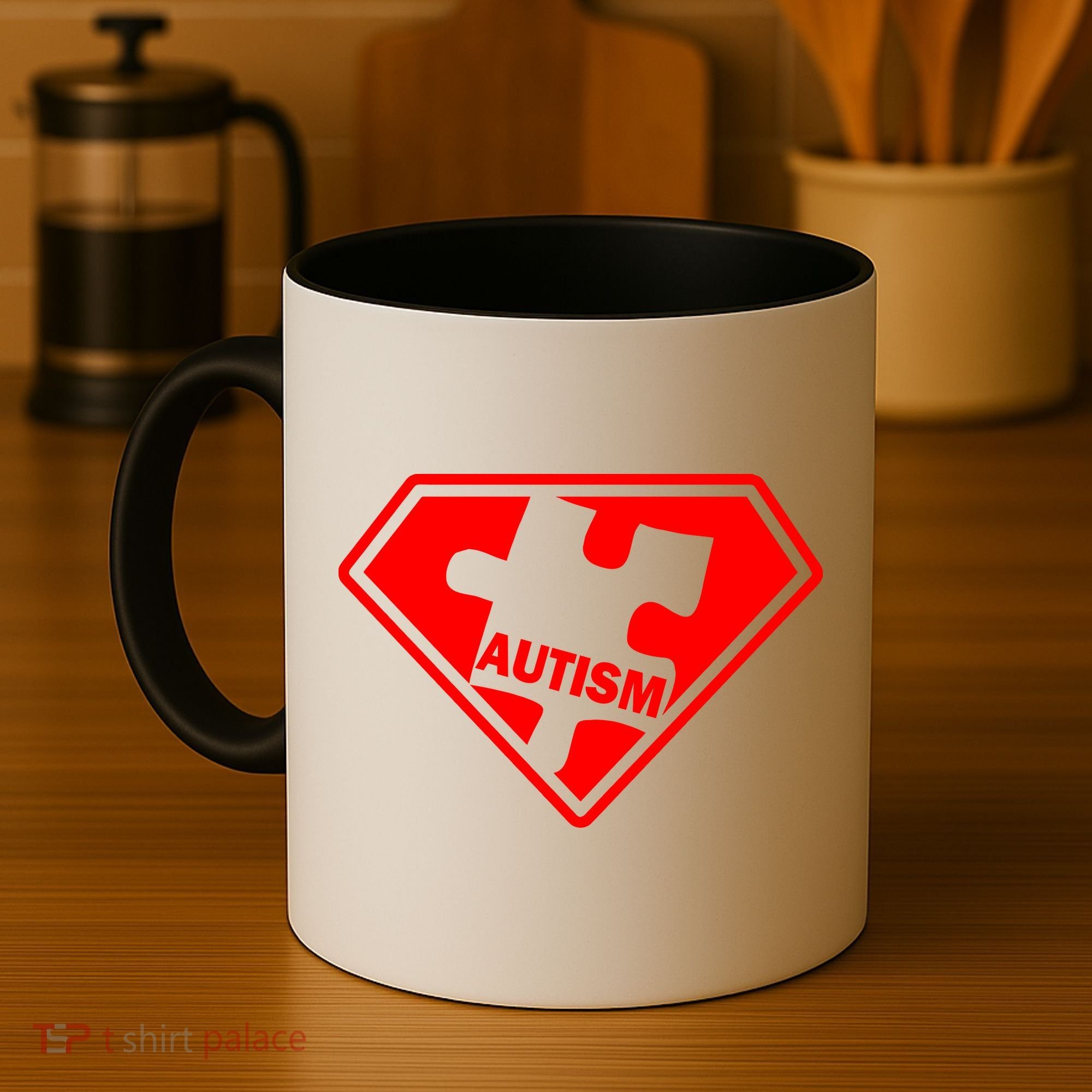 Autism Super Power Logo Coffee Mug