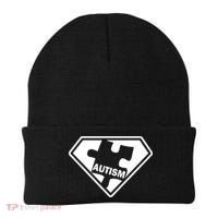 Autism Super Power Logo Beanie thumb 0