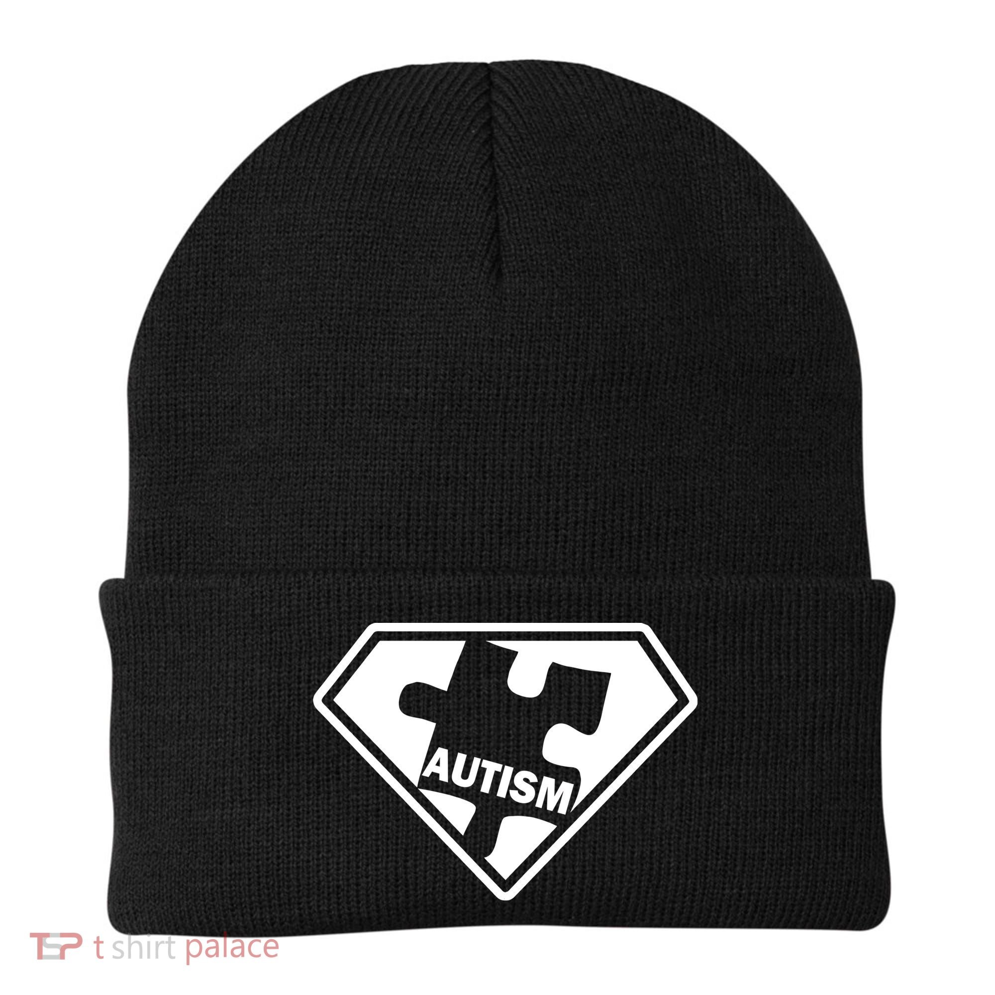 Autism Super Power Logo Beanie