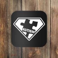 Autism Super Power Logo Coaster thumb 0