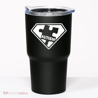 Autism Super Power Logo Tumbler