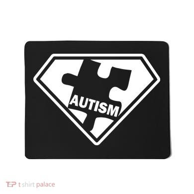 Autism Super Power Logo Mousepad